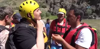 Erzincan Valisi Ali Arslantaş Rafting Yaptı