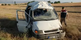 Burdur'da İşçi Servisi Devrildi: 9 Yaralı