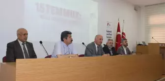 Fsmvü'den 15 Temmuz'un 1. Yıldönümüne Özel Panel