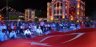 Aksaray'da 15 Temmuz Anma Etkinliği Sürüyor