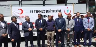 Niğde'de 15 Temmuz Şehitlerini Anma Demokrasi ve Milli Birlik Günü Kan Bağış Kampanyası Başladı