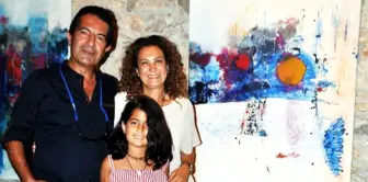 Halit Akçatepe'nin Ressam Damadı Bodrum'da Sergi Açtı