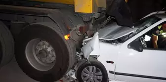 Keşan'da Trafik Kazası: 1 Yaralı