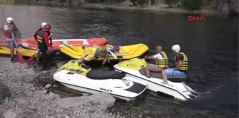 Kayseri Patlıcan Festivali'nde Rafting ve Jet Ski Gösterisi