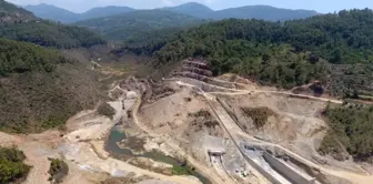 Alanya Yeniköy Barajı'nda Çalışmalar Sürüyor