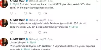 Milletvekili Uzer, 12 Eylül Darbesinin Bilançosunu Hatırlattı