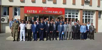 Vali Yavuz Fatsa'da İncelemelerde Bulundu