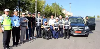 Engelliler Bir Günlüğüne Polis Oldu