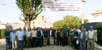 Sarıkemer Mahallesindeki Alt Yapı Projesinde Yükleniciye Yer Teslimi Yapıldı