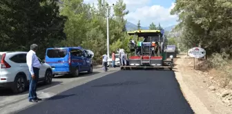 Büyükşehir'den Çıralıya Sıcak Asfalt