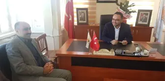 Memur-Sen İl Temsilcisi İrğat'tan Palabıyık'a Tebrik