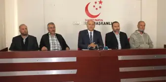 Saadet Partisi Melikgazi İlçe Başkanı Sinan Aktaş