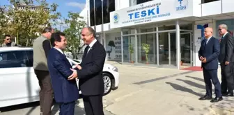 Teski Müdürü Başa Çanakkale Valisi Tavlı'yı Ağırladı