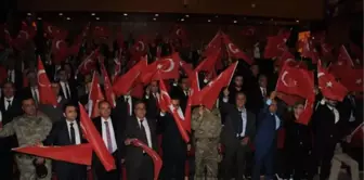 Tunceli'de, 15 Temmuz Şehitlerini Anma Programında Duygusal Anlar