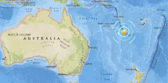 Pasifik Ülkesi Yeni Kaledonya'da 6.8 Büyüklüğünde Deprem