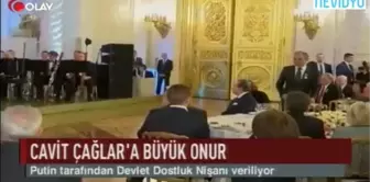 Cavit Çağlar'a Büyük Onur