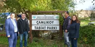 Çamlıkoy Tabiat Parkında İnceleme ve Denetlemeler Yapıldı