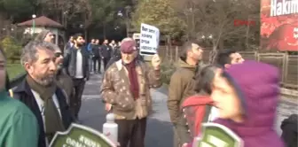 Fatih Ormanlarının Yapılaşmaya Açılacağını Öne Süren Gruptan Çed Protestosu