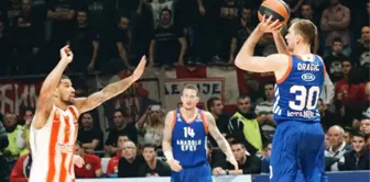 Anadolu Efes, Deplasmanda Kızılyıldız'a 100-81 Yenildi