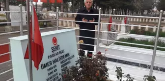 Başkan Toprak Ömer Halisdemir'i Kabri Başında Andı