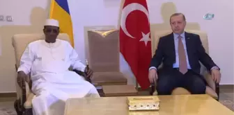 Cumhurbaşkanı Erdoğan, Çad Cumhurbaşkanı İdris Debi ile Bir Araya Geldi