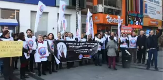 İzmir Eğitim İş'ten Cinsel İstismar Protestosu