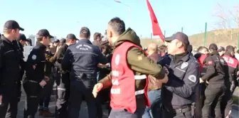 Polis, Ankara'ya Yürümek İsteyen İşçilere Müdahale Etti: 33 Gözaltı