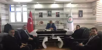 Tkdk Koordinatörü Ahmet Yazar, Başkan Ferit Karabulut'u Ziyaret Etti