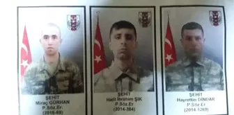 Hakkari'de Şehit Askerler İçin Tören Düzenlendi