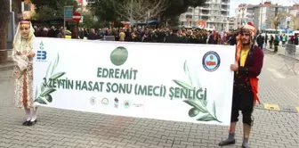 3. Edremit Zeytin Hasat Sonu Şenliği Başladı