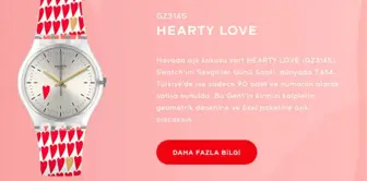 Sevgililer Gününe Özel Swatch, Hearty Love Yağmuru Yağacak