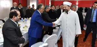 Diyanet İşleri Başkanı Erbaş, Hatay'da Kanaat Önderleriyle Bir Araya Geldi