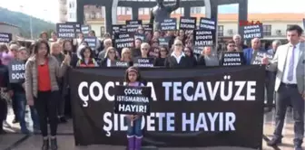 Antalya Kemer'de Çocuk İstismarı ve Kadına Şiddet Protesto Edildi