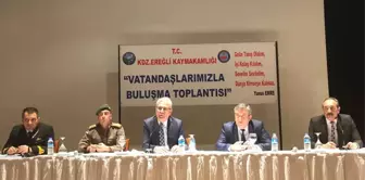 Ereğli'de Halkla Buluşma Toplantısı