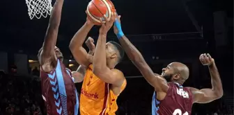 Tahincioğlu Basketbol Süper Ligi: Galatasaray Odeabank: 84 - Trabzonspor: 78