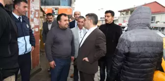 Varto Kaymakamı ve Belediye Başkan Vekili Çetin'den Sanayi ve Taksici Esnafına Ziyaret