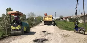 Çan'da Köy Yolları Tamiratına Başlandı