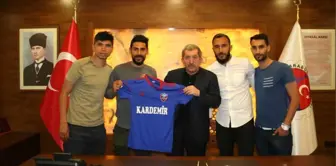 Karabükspor Futbolcularından Başkan Vergili'ye Ziyaret