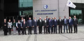 Ankara Üniversitesi Rektörü ve Akademisyenleri Aso 1. Osb'yi Ziyaret Etti