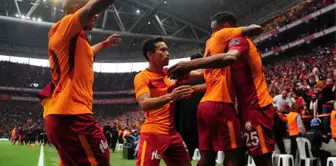 Spor Toto Süper Lig: Galatasaray: 1 - Beşiktaş: 0 (İlk Yarı)