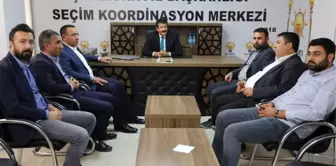 Ekinci Seçim Koordinasyon Merkezlerini Ziyaret Etti