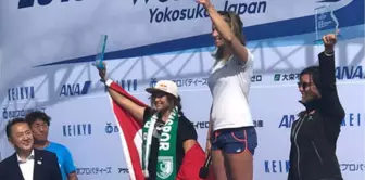 Rüzgar Sörfü Sporcumuz Lena Erdil, Japonya'da 2. Oldu