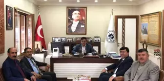 PTT Başmüdürlüğü'nden Başkan Yalçın'a Ziyaret