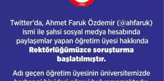 Sdü Profesörü Hakkında Suç Duyurusu