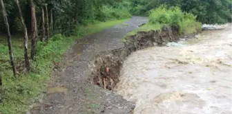 Samsun'da Sağanak Su Baskınlarına Yol Açtı (2)