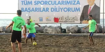 Plaj Futbolu İskenderun Etabı Başladı