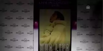 Şarkıcı Dua Lipa, Antalya'da Konser Verdi