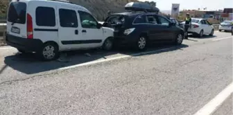 Kırıkkale'de Zincirleme Trafik Kazası: 8 Yaralı