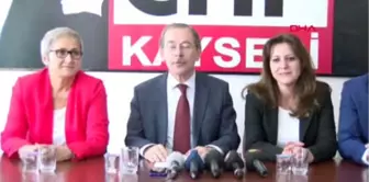 Kayseri CHP'li Abdüllatif Şener Devlette Liyakat Sistemi Yeniden İnşa Edilmeli