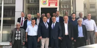 Şahin Muhtarlar ile Buluştu